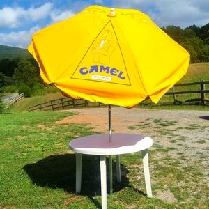 RARE FIND 1991 JOE CAMEL MARKET OUTDOOR UMBRELLA